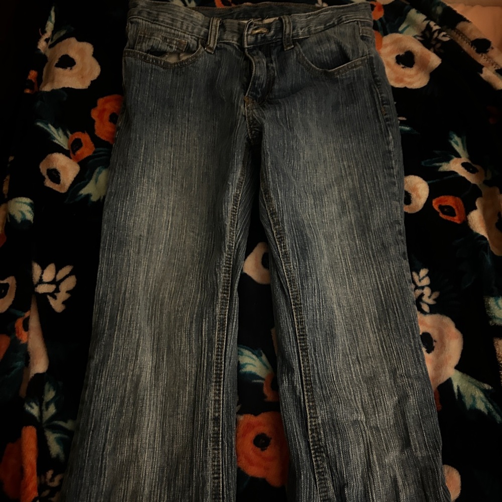 Brandy Melville Light Blue Flare Jeans